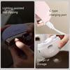 Electric Nail Clipper for Seniors, 3 in 1 Automatic Trimmer with Polishing, Rechargeable Design