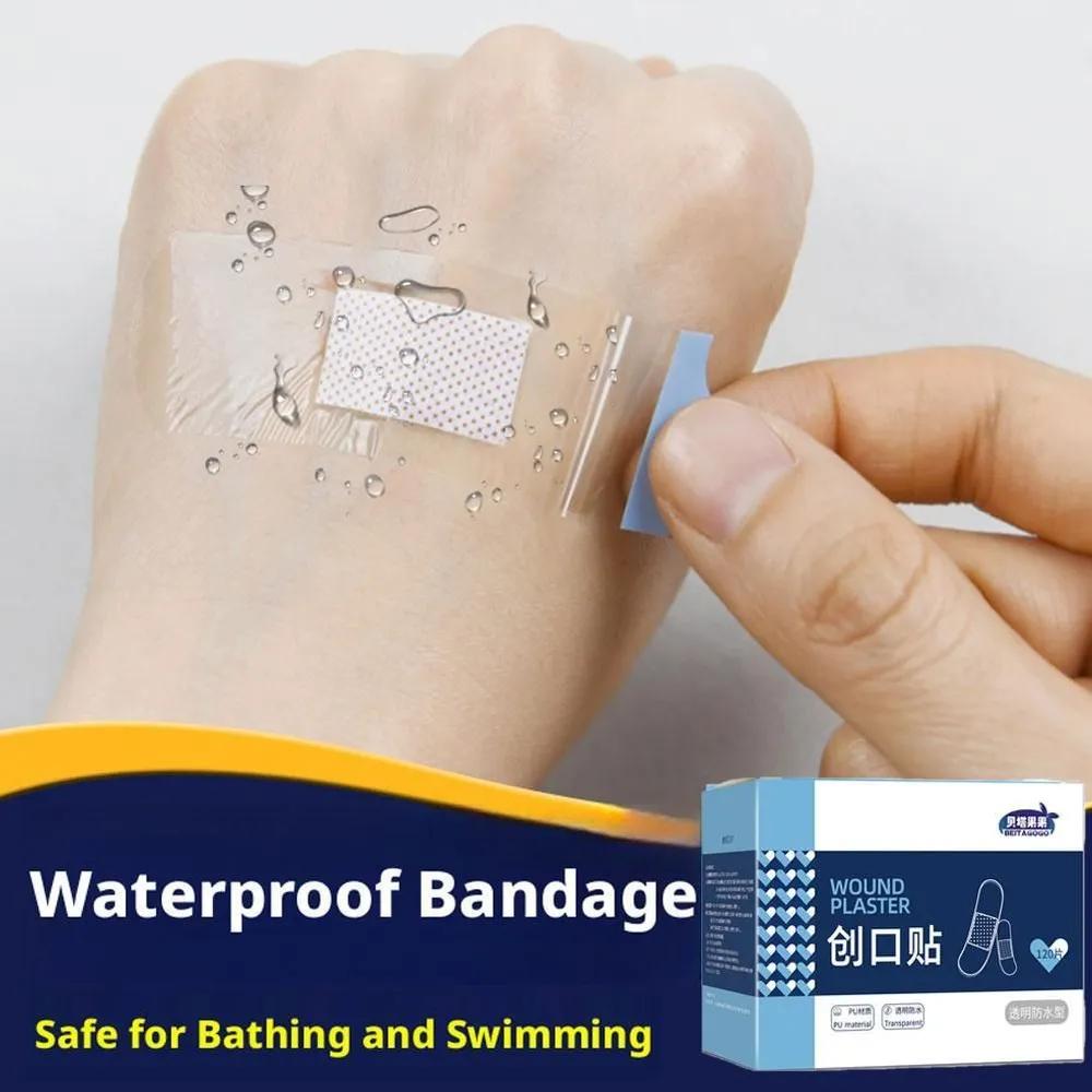 Waterproof transparent medical BEITAGOGO patches, thin breathable elastic bactericidal for wounds and cuts