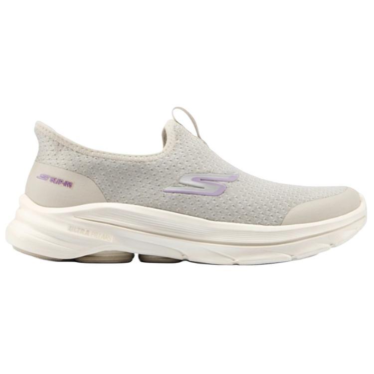 Skechers Go Walk 8 Женские Бежевые Обувь для Ходьбы Комфорт Легкий Дышащий Поддержка Упругость 125933-NAT