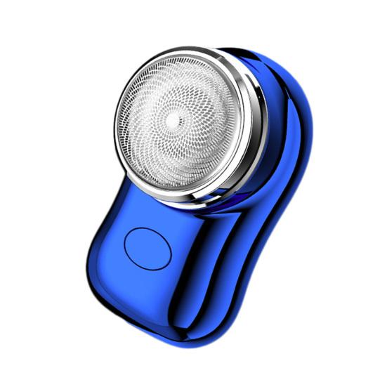 Electric Shaver USB Rechargeable Pocket Size Portable Safe Mini Travel Shaver Men Cordless Hair Beard Trimmer Remover Tool