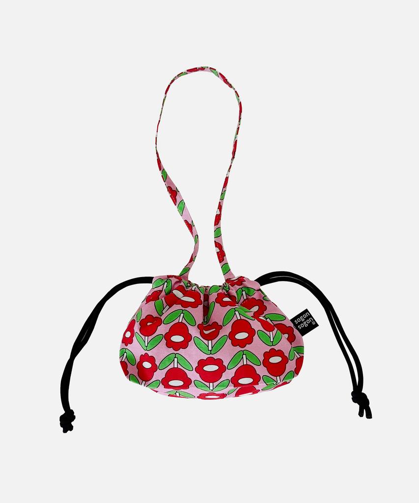 Мини-сумка-сетка Sogonsogon Pop Flower