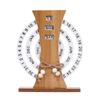 Wooden Desk Calendar Manual Rotate Calendar New Creative Calendar