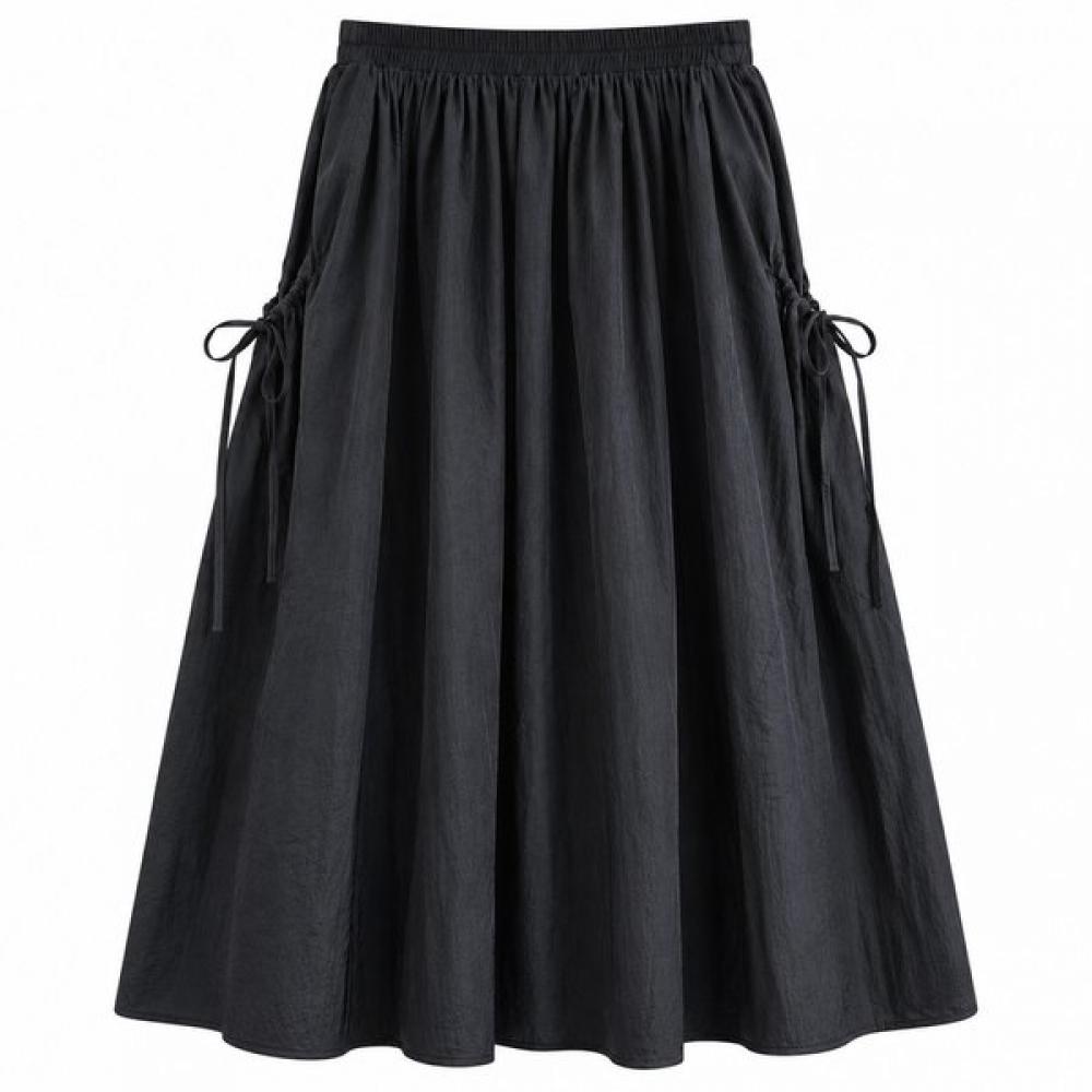 Ggpx New York String Pocket Banding Ruffle Skirt Gq8sk021f