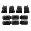 For Hummer H2 2003-2009 Smoked LED Top Roof Cab Marker Light + Front Rear LED Side Marker Light Signal Lamp 14pcs/set