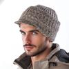 New Autumn and Winter Knitted Hat Men's Thickened Ski Warm Wool Hat Face Protection One Piece Mask Duck Hat