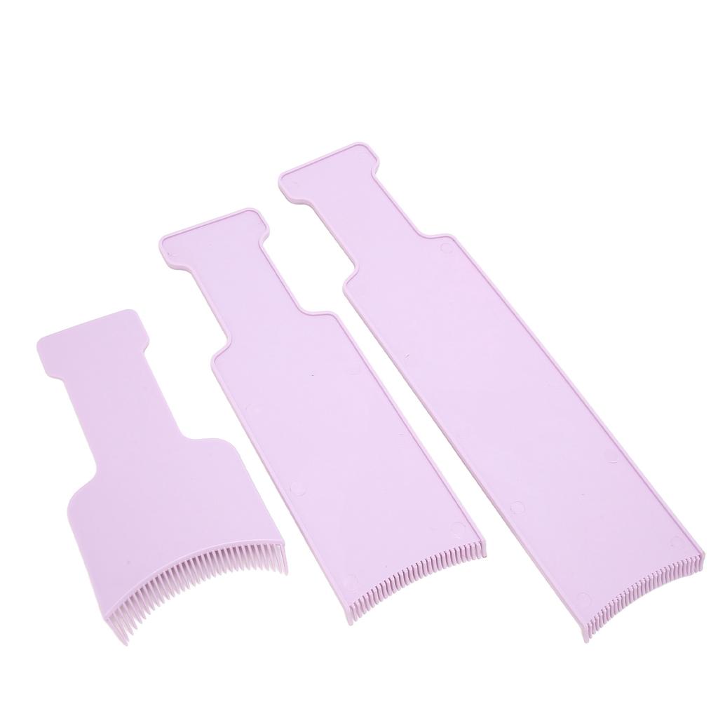 3 шт. Доска для мелирования, парикмахерская, краска для волос, набор лопаток для разделения, парикмахерский инструмент для