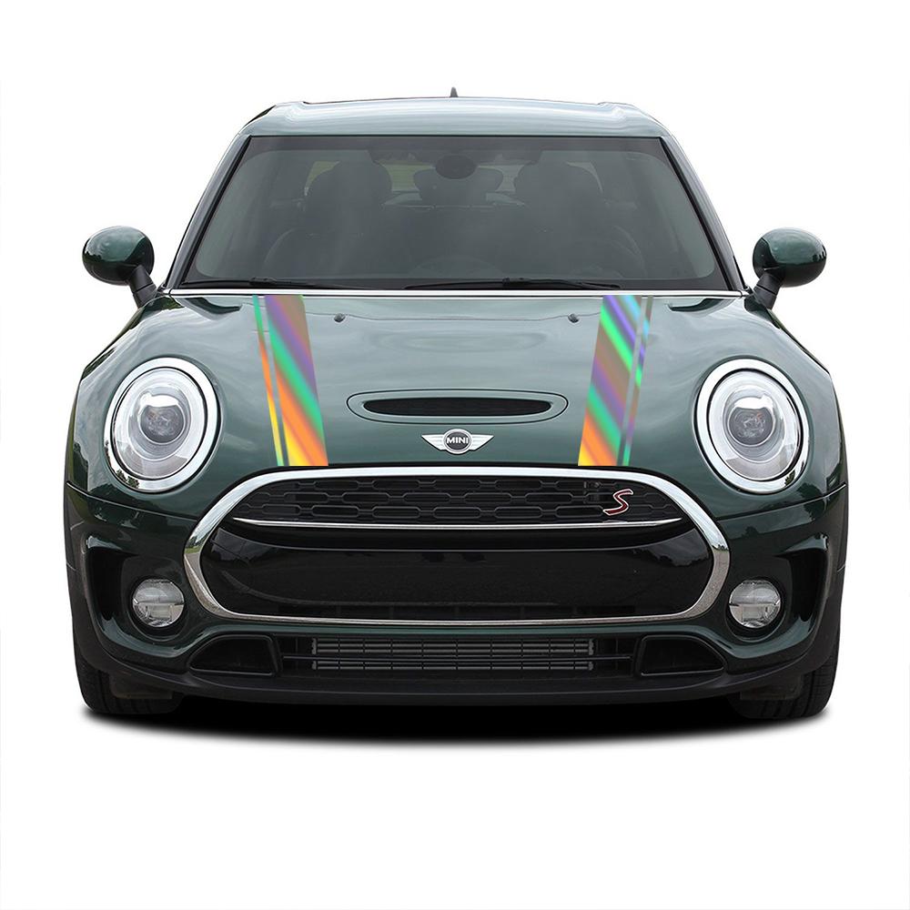 Наклейки на капот автомобиля Cover Для MINI John Cooper S JCW R55 R56 F54 F55 F56 R60 F60 Виниловая пленка Декор Наклейка Аксессуары для тюнинга авто