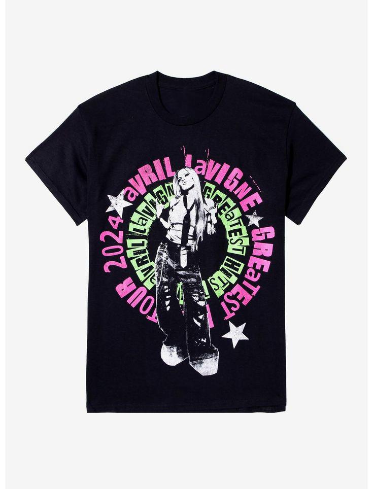 Vintage Avril Lavigne Greatest Hits Tour T-Shirt Full Size S-5XL IM0642
