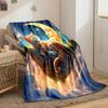 Cat Moon Nest Print Blanket bedroom Blanket for Livingroom Couch lunch break Soft throw for Friend's festival Gift