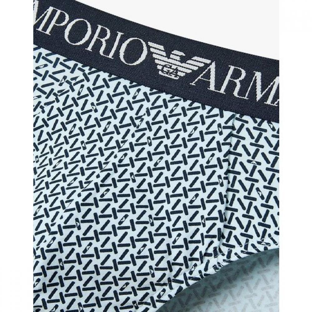 Emporio Armani Мужские плавки с принтом по всей поверхности 0816111036