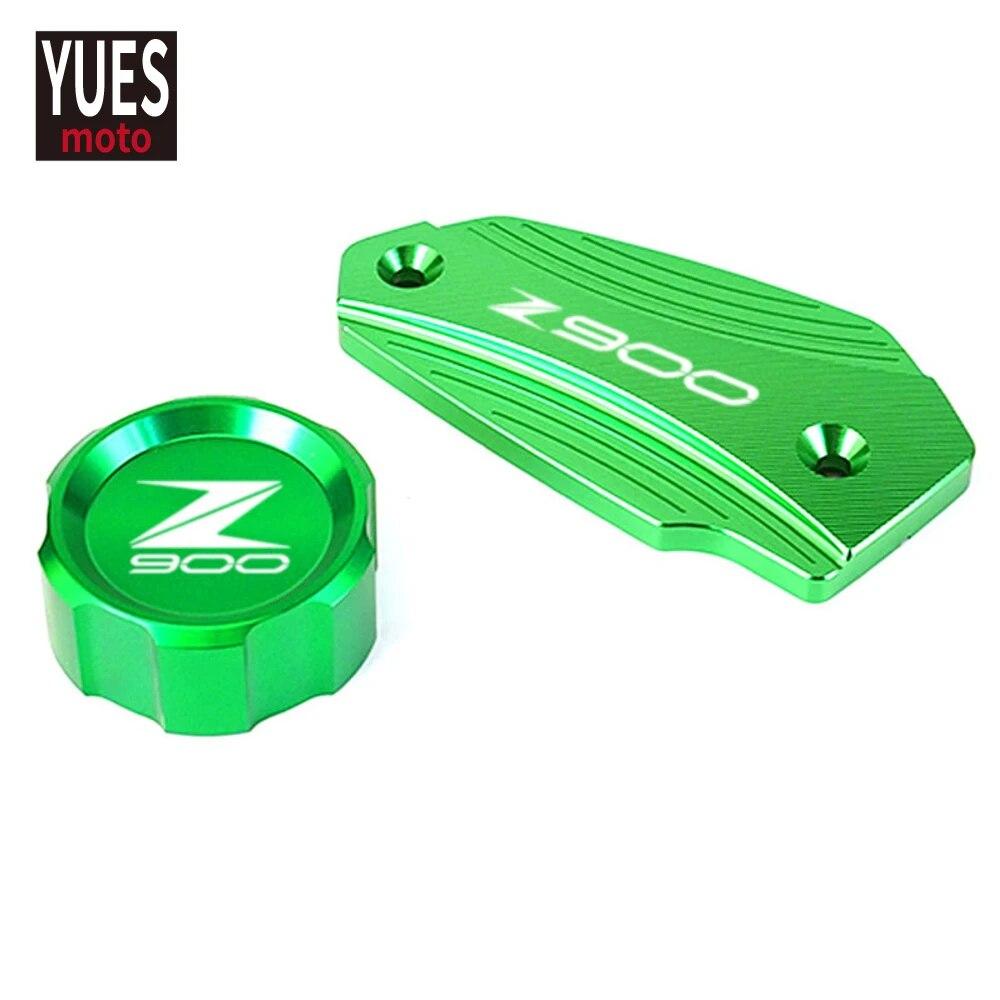 Аксессуары для мотоциклов, передняя и задняя крышка резервуара для жидкости, бачок цилиндра, тормозная крышка для Kawasaki Z900 2018