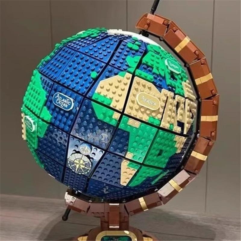Совместимо с LEGO 21332 глобус серия IDEAS творческий строительный блок модель сборки ornaments