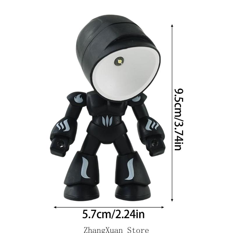 LED Cartoon Night Light Small Folding Desk Lamp Adjustable Eye Lamp Bedside Bedroom Table Lights