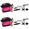 Two High Torque 40KG Digital RC Servo, DS3240MG Stainless Steel Full Metal Gear Waterproof Steering RC Servo for 18 and 110 Scale Baja RC Cars,
