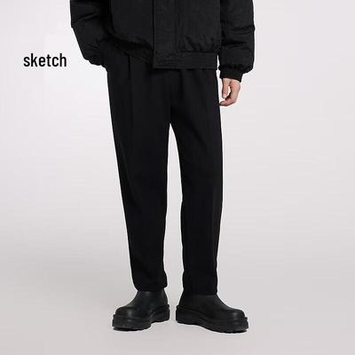 Мужские повседневные брюки JNBY by CROQUIS 2024 Весна, свободные, удобные