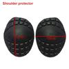 Защитная защита для спины, наплечная защита для гонок, защитное снаряжение для мотоцикла, защита для плеч для верховой езды