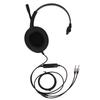 Telephone Headset Professional Noise Reduction Dual 3.5mm Plug PC Headset for Call Center Customer Service Business