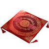 Seat Cushion Washable Tassel Design Chinese Style Embroidered Pain Relief Bay Window Cushion Photo Props
