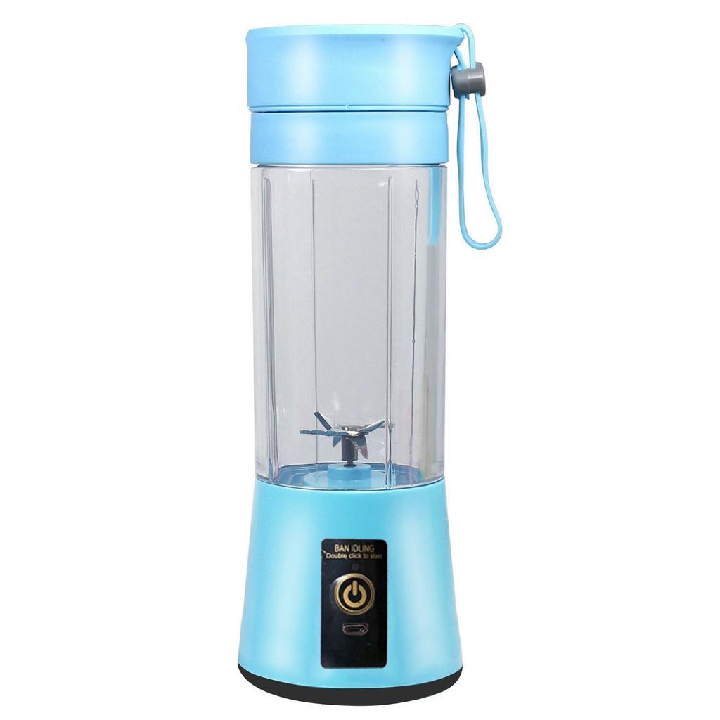 Портативные блендеры, персональная соковыжималка с USB-аккумулятором, миксер для фруктового сока для коктейлей, 380 мл