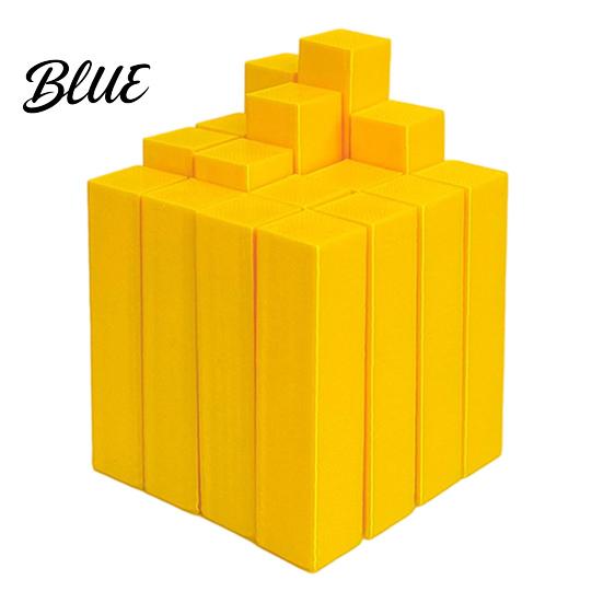 Гибкая кубическая игрушка 3D-печать Скользкая игрушка Снятие стресса Телескопическая Декомпрессия Карманный размер для детей и взрослых