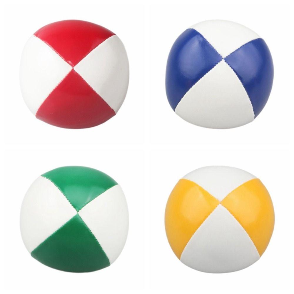 Interactive Toys Juggling Ball PU Leather Circus Ball Portable Clown Juggle Ball Professionals