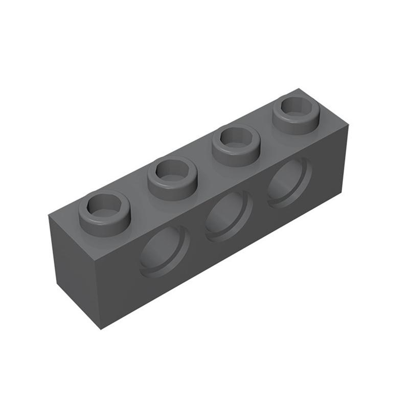 20pcs MOC Parts 3701 mattoni ad alta tecnologia 1x4 con 3 fori mattoni compatibili fai da te Building Block particelle Kid Puzzl