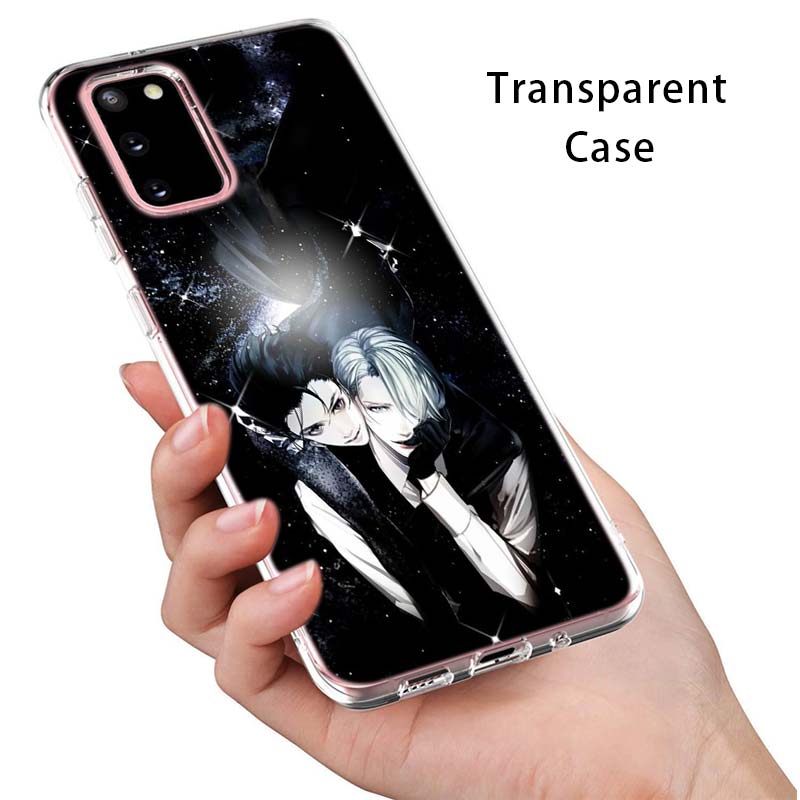 Мягкий чехол для телефона Anime Yuri On Ice для Samsung Galaxy S22 Pro S21 S20 FE Ultra S10 S10E Lite S9 S8 Plus S7 S6 Edge