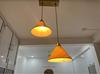 Mid Century 2 Fabric Shade Pendant Lights Chandelier Light Designer Ceiling Fixture Dinning Lights