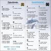 HEIGHTEN 50мм Складная подставка для катушки Shimano Daiwa Спиннинговая катушка Универсальный светящийся держатель крючка Стопор лески (Золотой и черный) (1025)