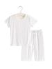 Kids' Summer Pajama Set - Ice Silk, Short Sleeve for Boys & Girls