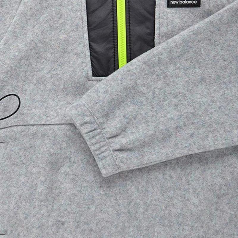 New Balance Футболка с длинным рукавом Police с полумолнией Nbncc4s012 15