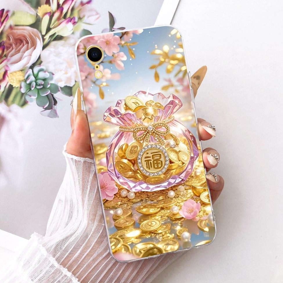 Phone Casing For iPhone XR Cover Fashion Cartoon Cute Funny Painted Silicone Case A2107 A2108 A2105 A2106 A1984