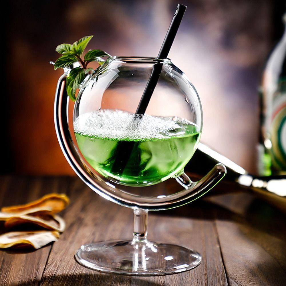Transparent Wine Cup Creative Cold Drink Cup Drinkware Straw Cup Juice