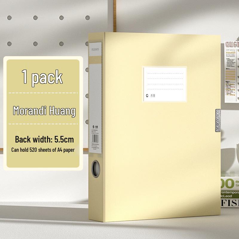 Архивный бокс формата А4, толщина пластика 55 мм, для офисных и бухгалтерских документов.