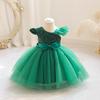 2024 New Princess Puffy Tulle Evening Dress for Baby Girls – Ideal for Birthdays