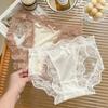 Women Sexy Lace Panties Seamless Bow Comfortale Briefs Low Waist Lingerie