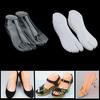 1Pair Female Feet Mannequin Foot Thong Style Sandal Sock Display Model Clear