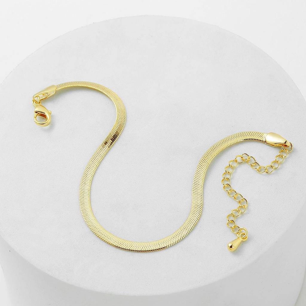 2023 Fashion Y2K European Franc Bracelet Women's Elegant Wide Gift Bracelet Firm Snake Bone Chain Band Jewelry Gift Girl Student Bracelet