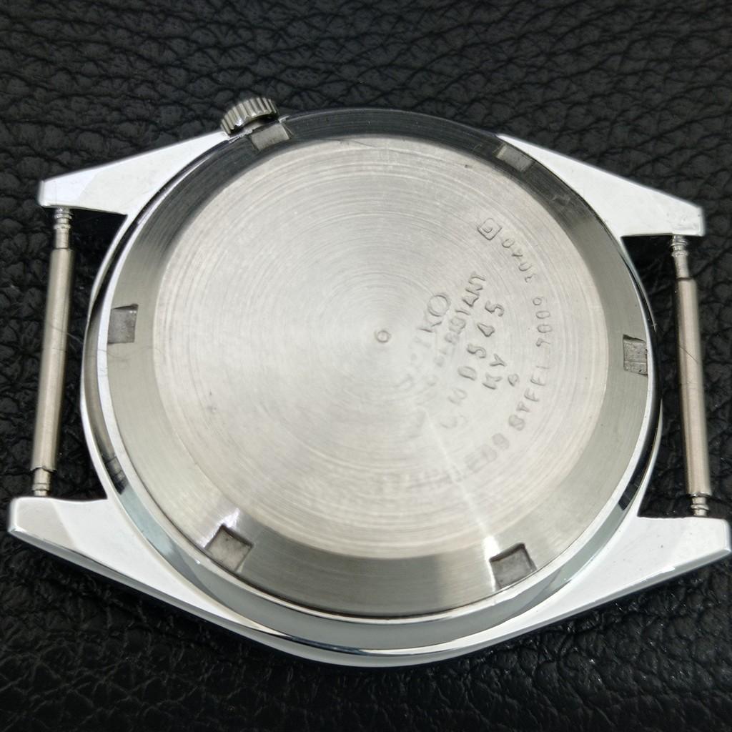 ВИНТАЖНЫЕ АВТОМАТИЧЕСКИЕ SEIKO 5 ВОССТАНОВЛЕННЫЕ ЯПОНСКИЕ МУЖСКИЕ ЧАСЫ С ФИОЛЕТОВЫМ ЦИФЕРБЛАТОМ a445838-1