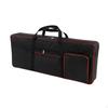 61 Key Keyboard Case 40.16"x16.54"x1.97" Oxford Cloth Accessories Padded with Backpack Straps