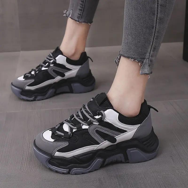 High On Platform New In Sneakers Athletic Woman Footwear Light H Stylish Comfortable and Elegant Quality Sports Shoes for Women