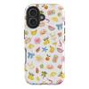 Чехол Clmj с клубникой для Samsung Galaxy A56 A36 A26 S26 S25 S24 S23 S20FE Ultra Plus 4G 5G Роскошная двухслойная задняя крышка
