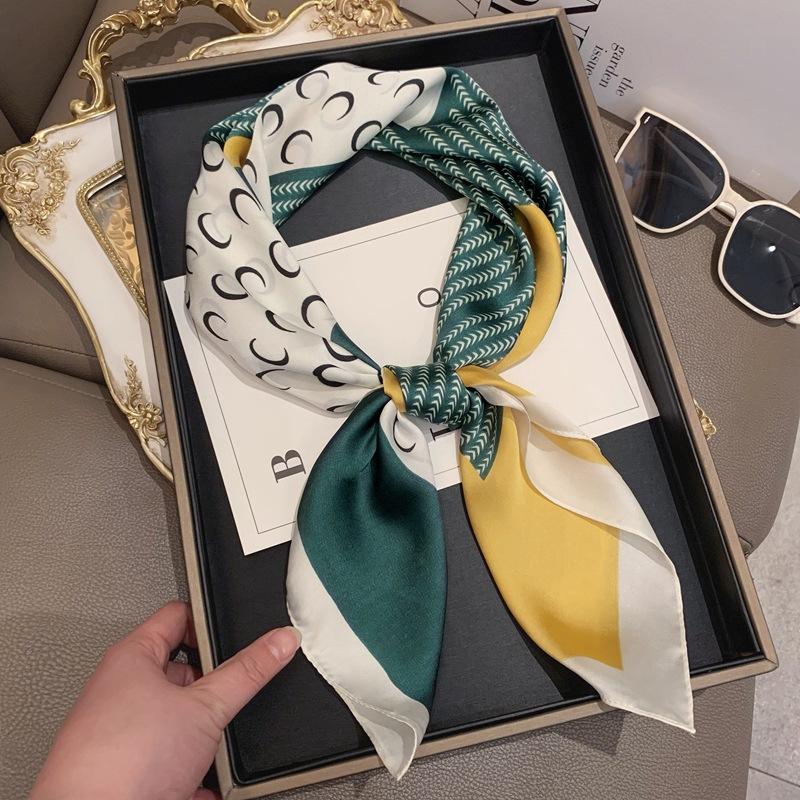 70 квадратных шарф шелковый шарф французский женский высококачественный шарф универсальный подходящий деревенский шарф-рубашка шарф