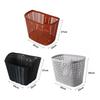Plastic Bicycle Storage Bag Hollow Scooter Handlebar Basket  Rear Cycling Accessories