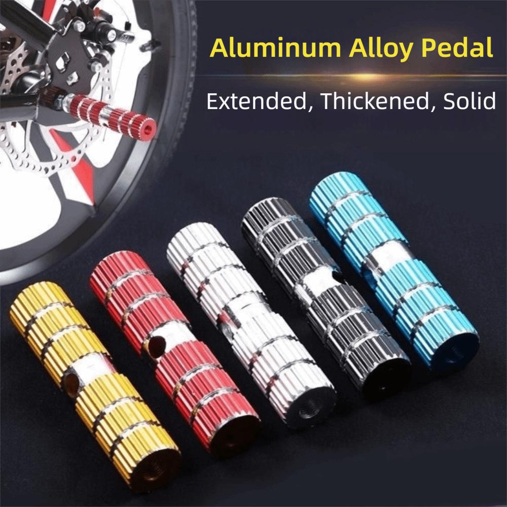 High Hardness Bike Foot Rest Pegs Anti-Slip Bicycle Foot Pegs Axle Pedals Bike Pedals BMX Biking