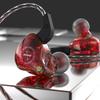 X2 3.5mm Universal Dual Moving Coil Quad-Core In-Ear HiFi Bass Wired Earphone