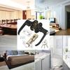 L Handle Lever Door Handle Lock Zinc Alloy Doors Entrance Keyed Locks  Household