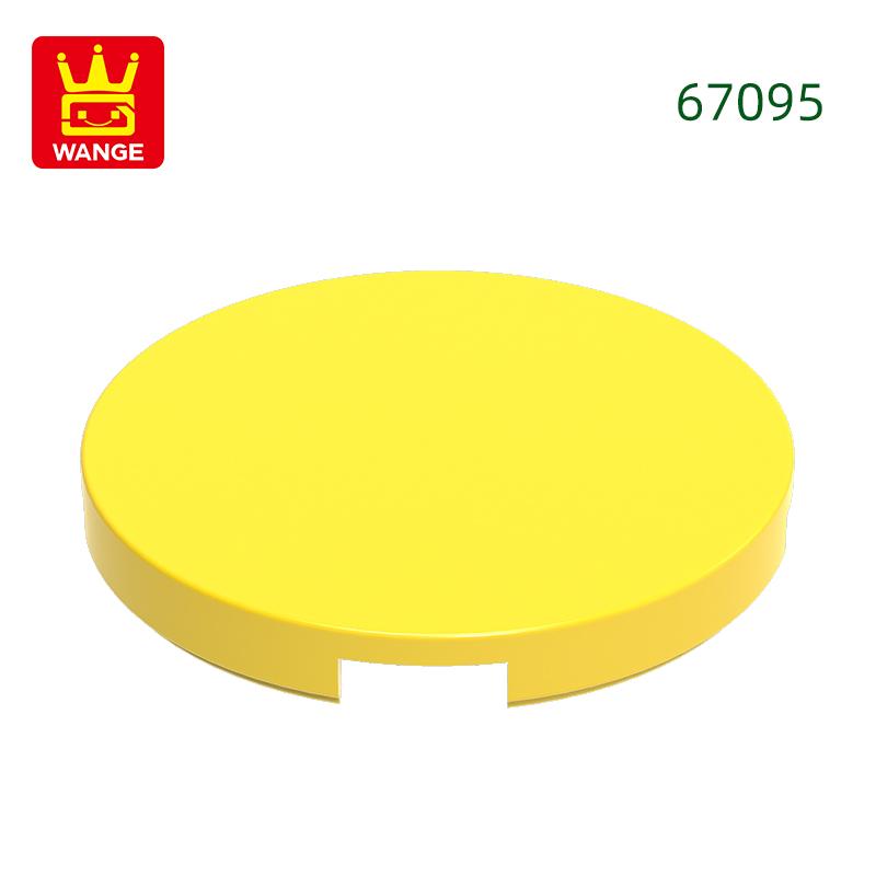 Нетоксичный 126 шт./лот 67095 Плитка Круглая 3x3 Строительные Блоки Moc Цветные Аксессуары Совместимый с Кирпичом DIY Запасные Части Игрушка Подарок