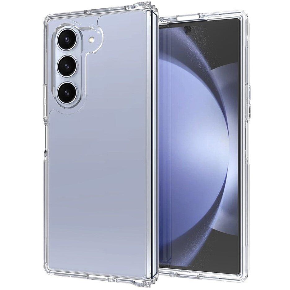 Case for Samsung Galaxy Z Fold6 5G, Fusion Hybrid, transparent