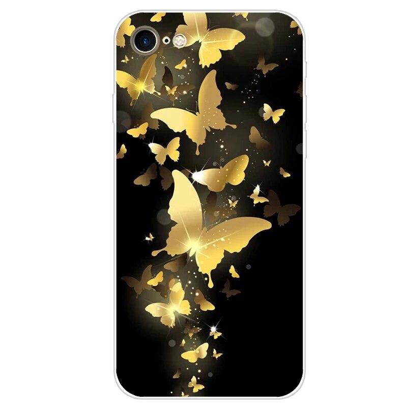 Силиконовый чехол для Apple iPhone SE 2016, мягкая задняя крышка, чехол для телефона iPhone SE 2020, силиконовый чехол для iPhone SE 2, Fundas